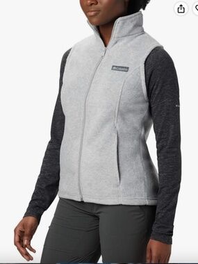 NEW Columbia Women's Benton Springs Vest Gray 3x plus
